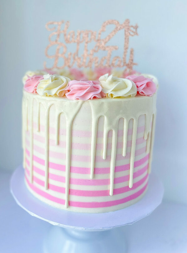 Ombre Striped Cake - Image 2