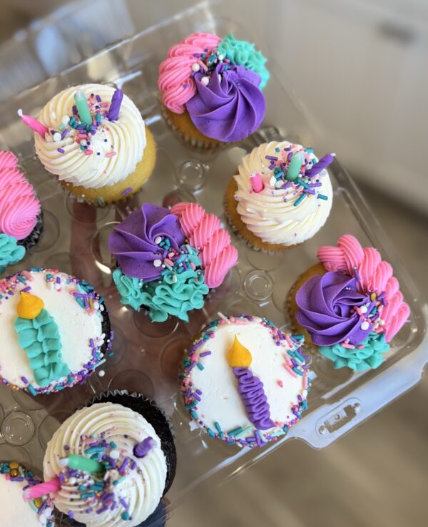 Hip Hip Hooray Cupcakes