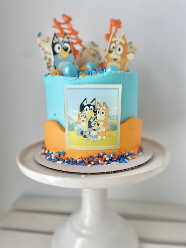 Bluey & Bingo Cake
