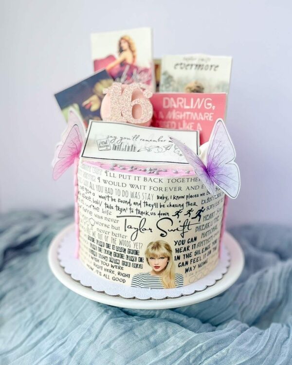 Taylor Swift Albums Cake