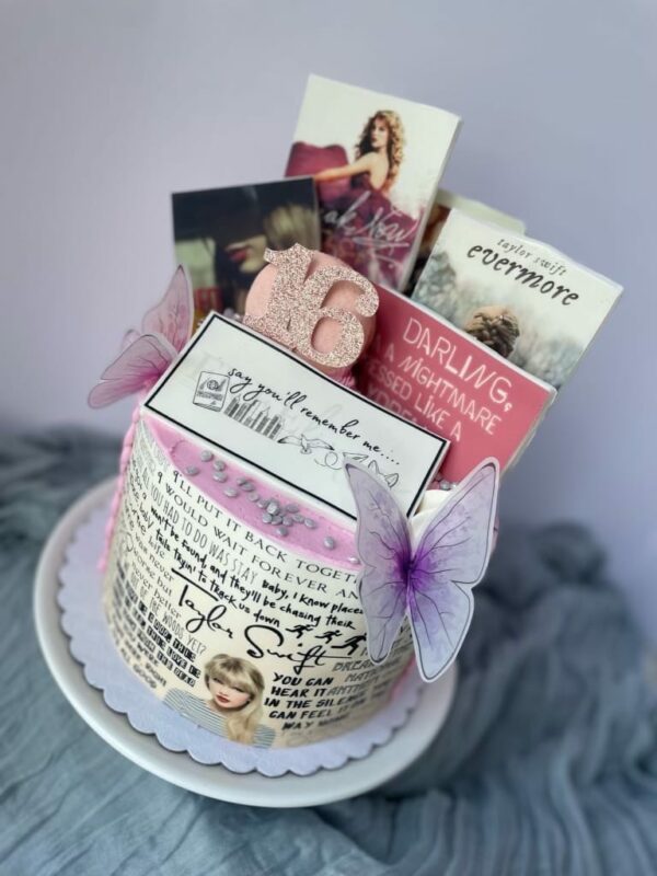 Taylor Swift Albums Cake - Image 2