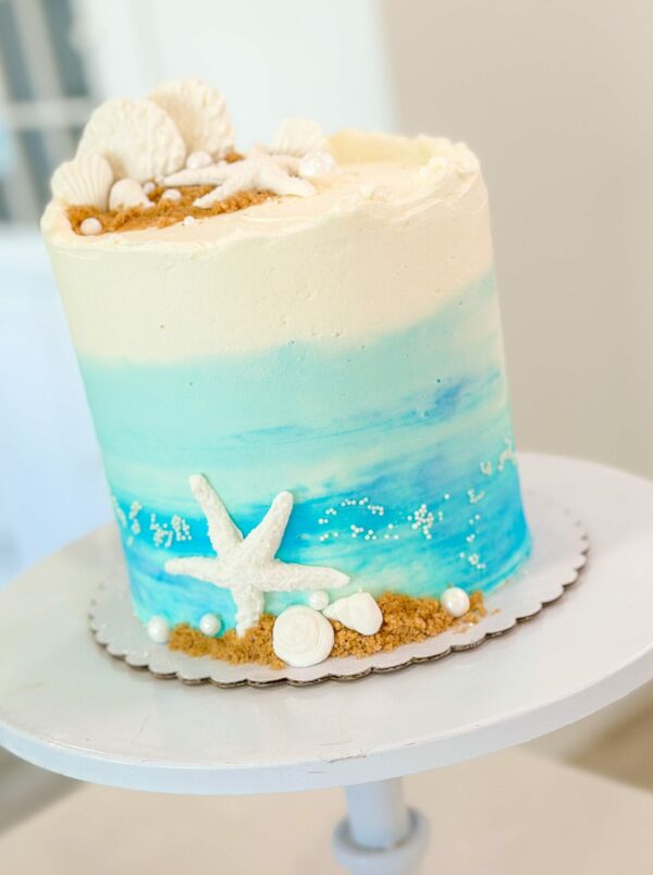 Seaside Serenity Cake - Image 4