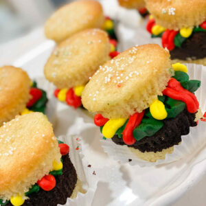 Cheeseburger Cupcakes