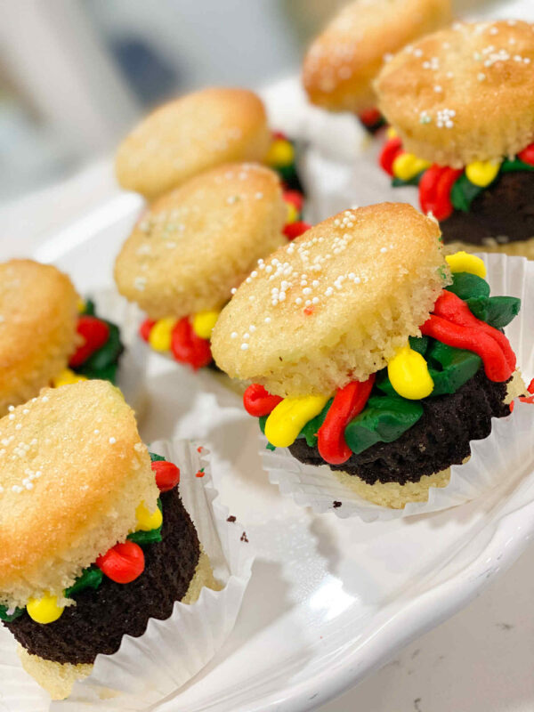 Cheeseburger Cupcakes