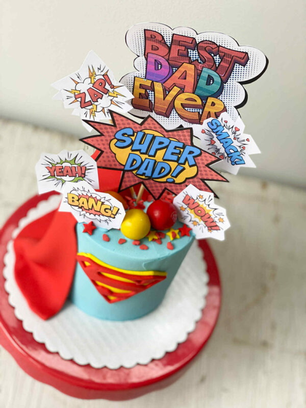 Super Dad Cake